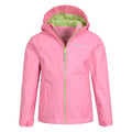 Pink - Lifestyle - Mountain Warehouse Childrens-Kids Torrent Taped Seam Waterproof Jacket