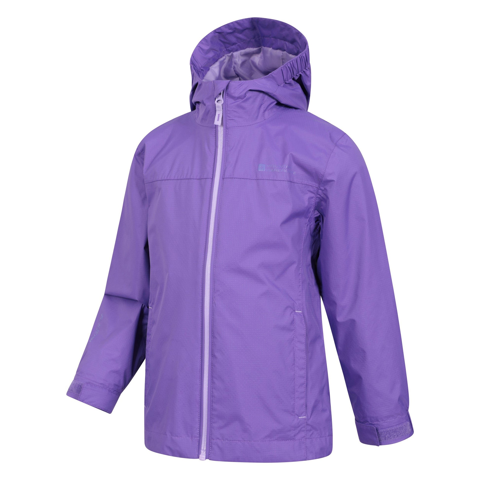 Purple - Lifestyle - Mountain Warehouse Childrens-Kids Torrent Taped Seam Waterproof Jacket