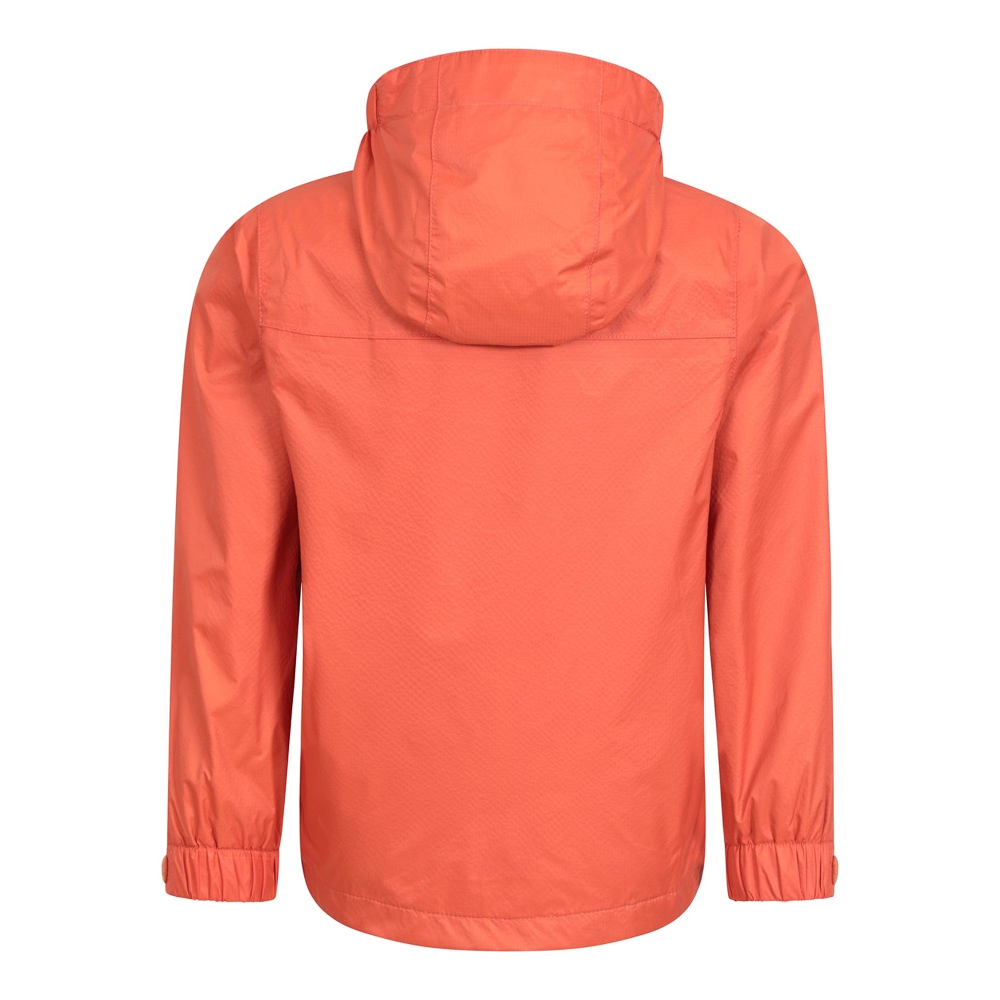 Rust - Back - Mountain Warehouse Childrens-Kids Torrent Taped Seam Waterproof Jacket
