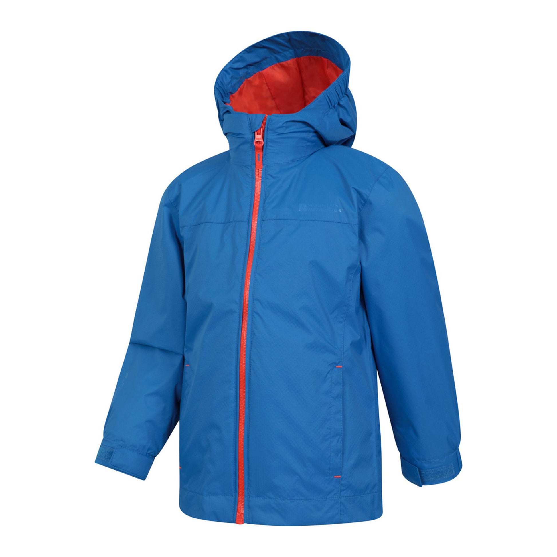 Cobalt - Lifestyle - Mountain Warehouse Childrens-Kids Torrent Taped Seam Waterproof Jacket