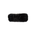 Black - Close up - Mountain Warehouse Womens-Ladies Faux Fur Thermal Headband