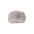 Grey - Front - Mountain Warehouse Womens-Ladies Faux Fur Thermal Headband