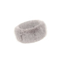 Grey - Side - Mountain Warehouse Womens-Ladies Faux Fur Thermal Headband