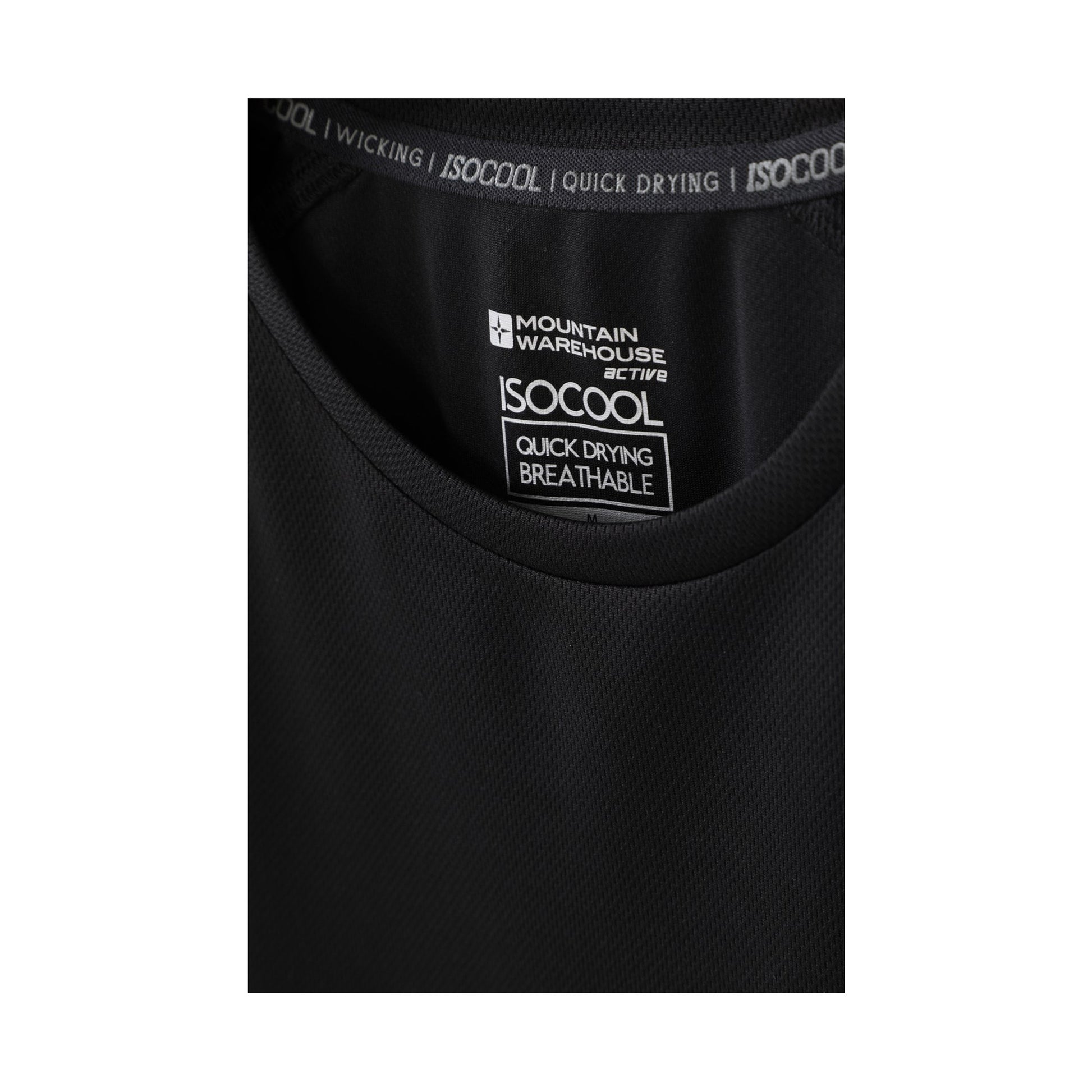 Black - Lifestyle - Mountain Warehouse Mens Endurance Breathable T-Shirt