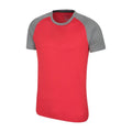 Red-Grey - Back - Mountain Warehouse Mens Endurance Breathable T-Shirt