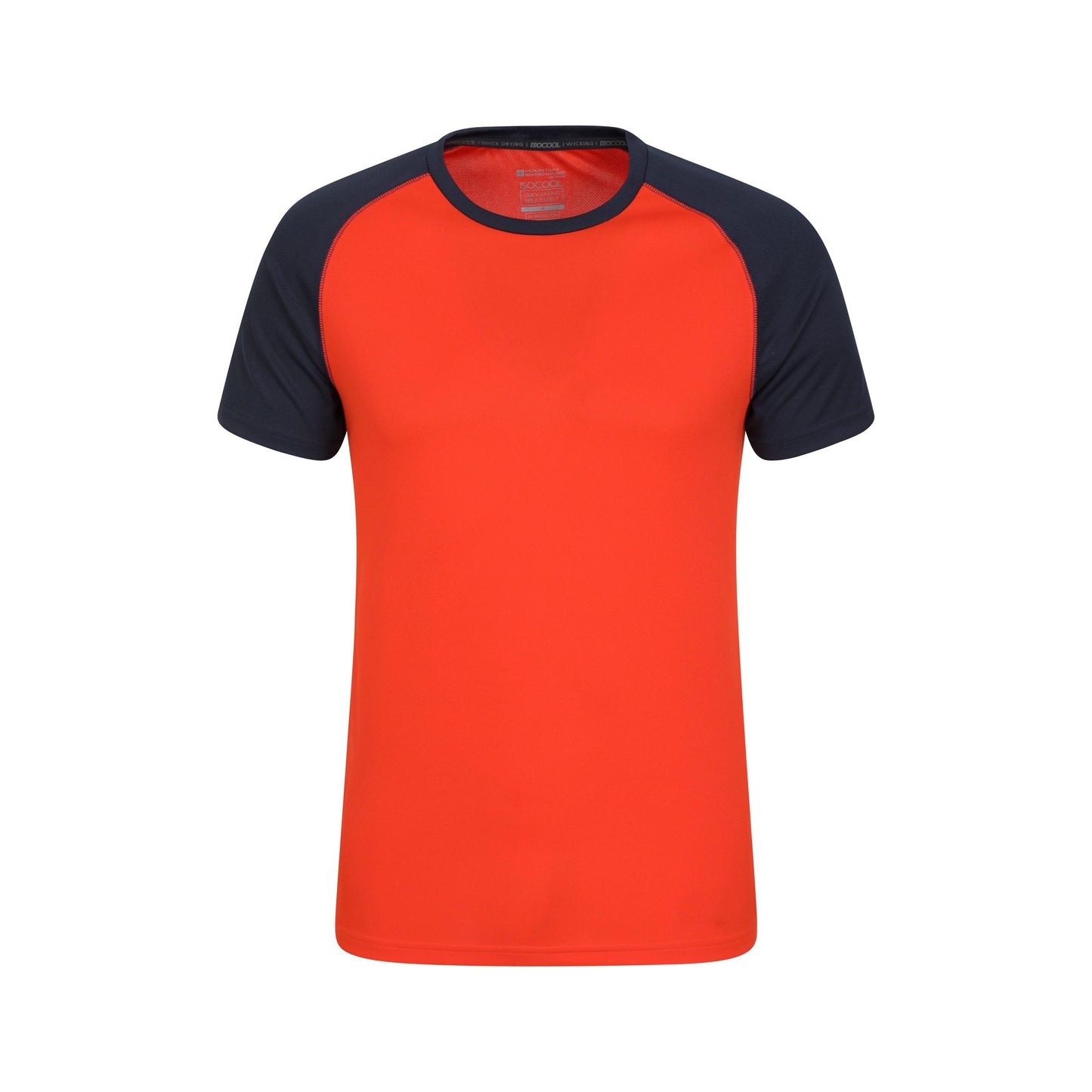 Orange - Front - Mountain Warehouse Mens Endurance Breathable T-Shirt