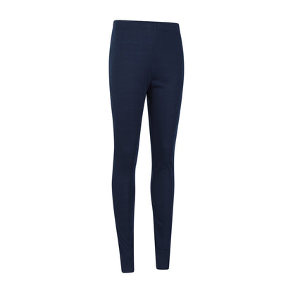 Navy - Back - Mountain Warehouse Womens-Ladies Talus Thermal Base Layer Leggings (Pack of 2)