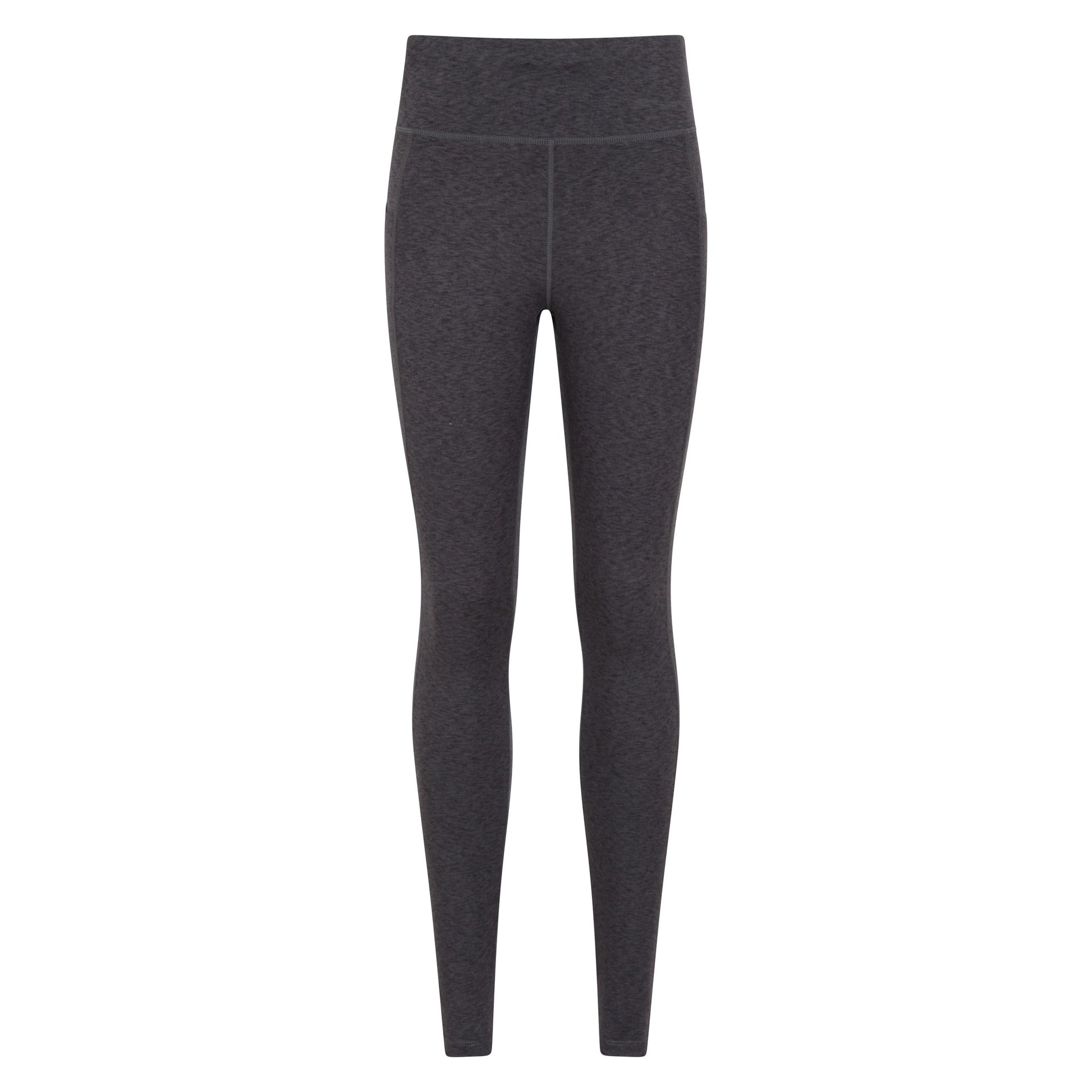 Grey - Pack Shot - Mountain Warehouse Womens-Ladies Contin Trekking Thermal Leggings