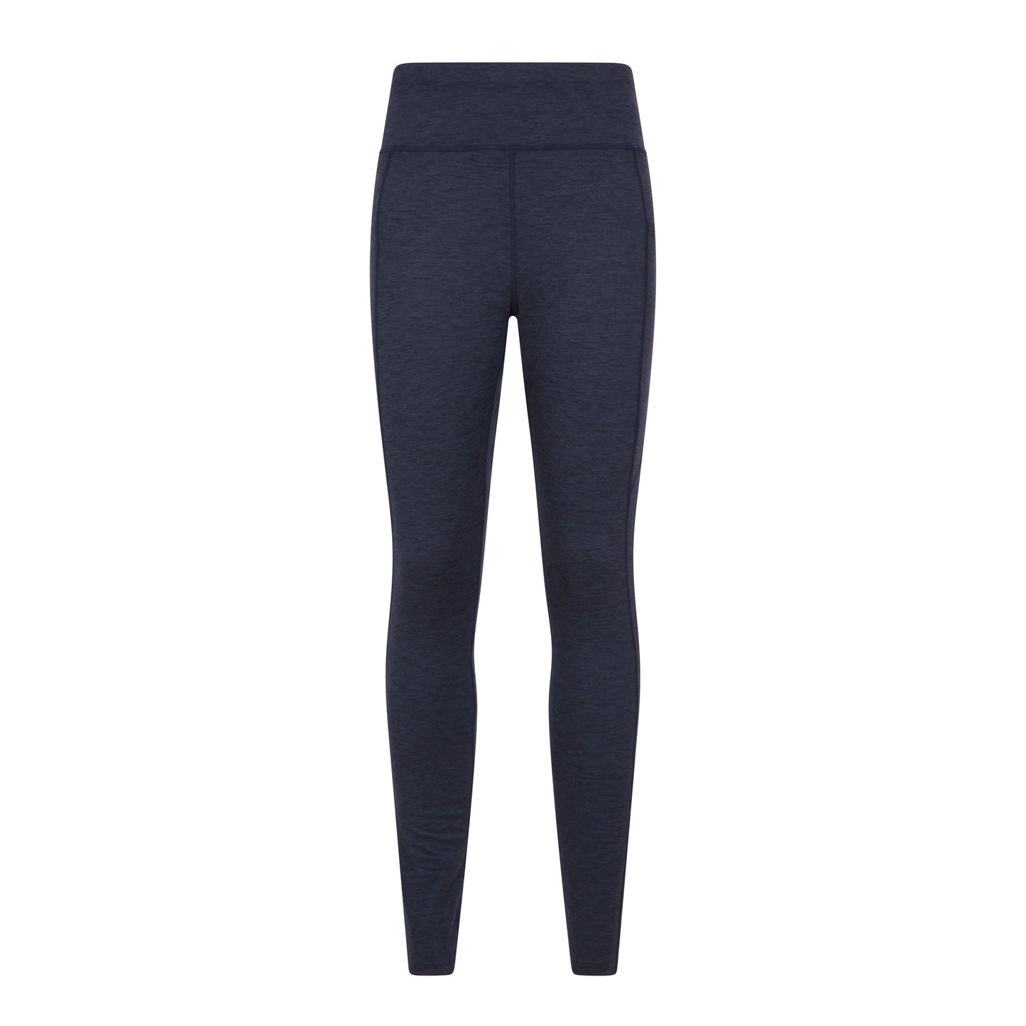 Navy - Front - Mountain Warehouse Womens-Ladies Contin Trekking Thermal Leggings