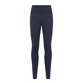 Navy - Front - Mountain Warehouse Womens-Ladies Contin Trekking Thermal Leggings
