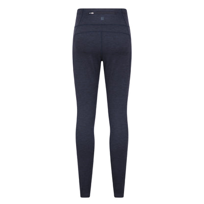 Navy - Back - Mountain Warehouse Womens-Ladies Contin Trekking Thermal Leggings
