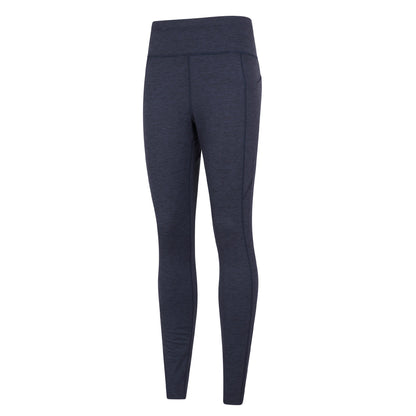 Navy - Side - Mountain Warehouse Womens-Ladies Contin Trekking Thermal Leggings