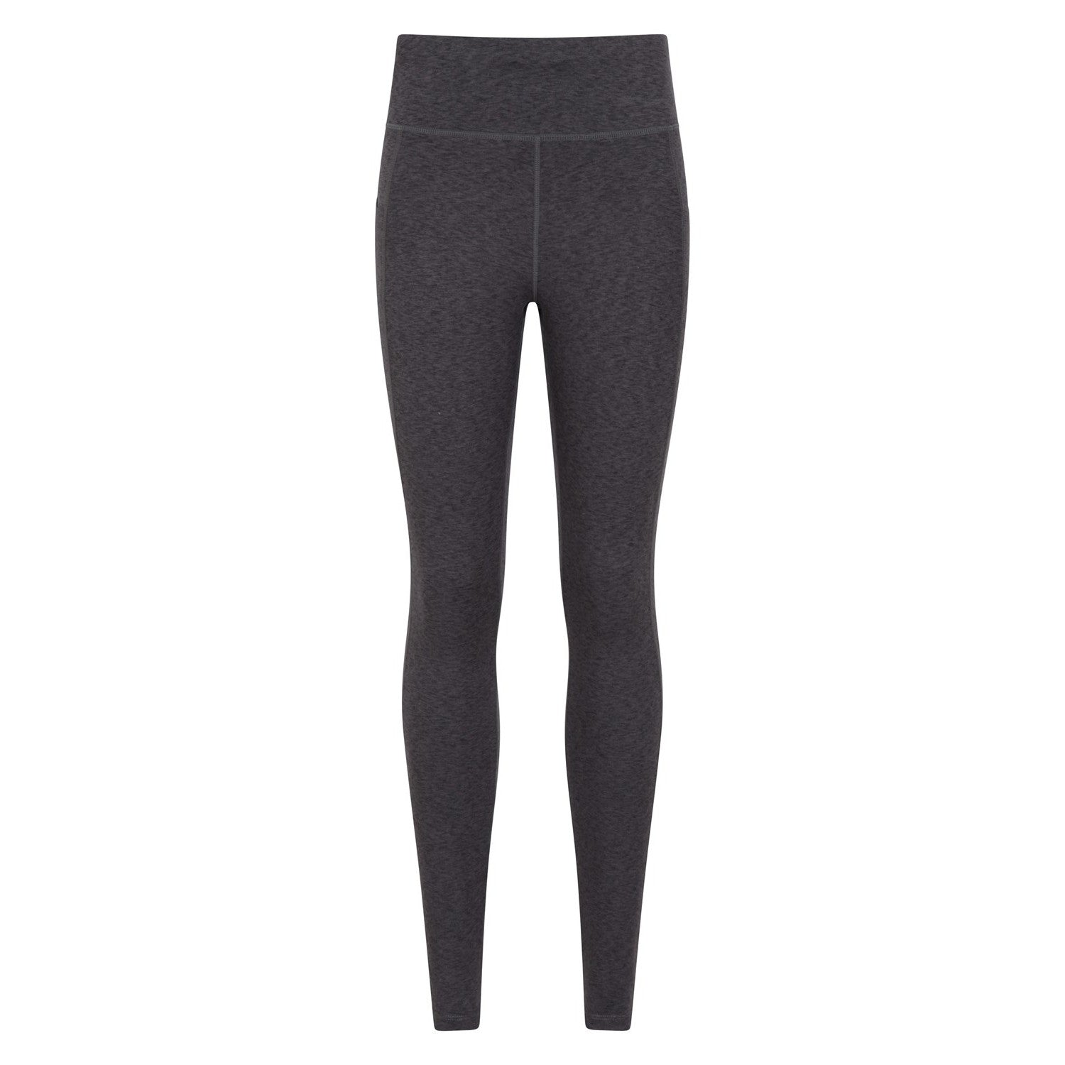 Grey - Front - Mountain Warehouse Womens-Ladies Contin Trekking Thermal Leggings