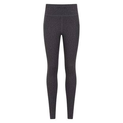 Grey - Front - Mountain Warehouse Womens-Ladies Contin Trekking Thermal Leggings
