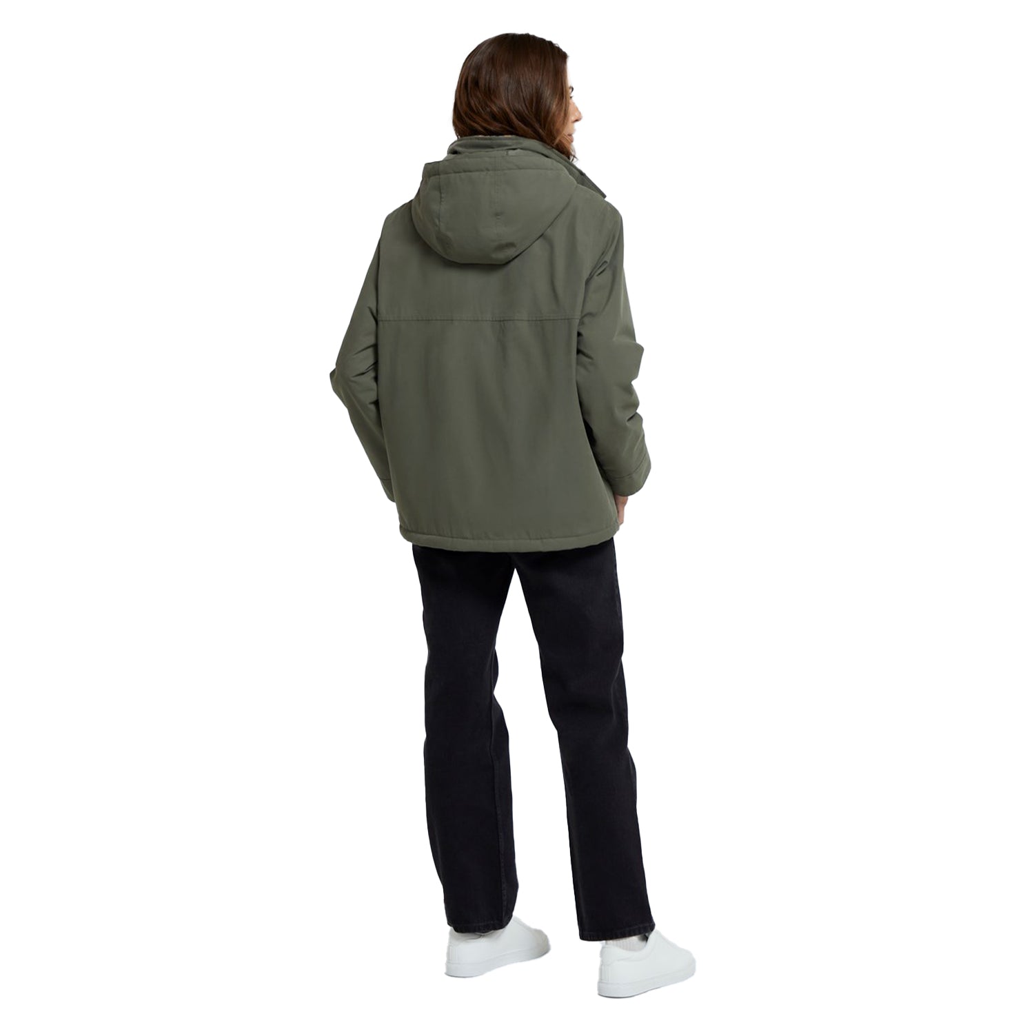 Khaki Green - Back - Animal Womens-Ladies Tremayne Waterproof Jacket