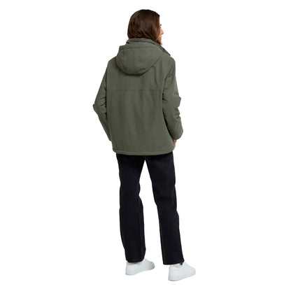 Khaki Green - Back - Animal Womens-Ladies Tremayne Waterproof Jacket