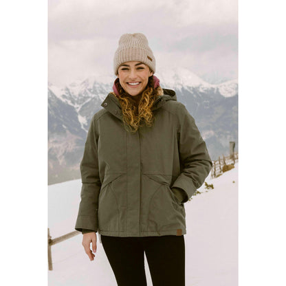 Khaki Green - Lifestyle - Animal Womens-Ladies Tremayne Waterproof Jacket