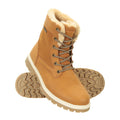 Brown - Close up - Mountain Warehouse Womens-Ladies Thermal Waterproof Ankle Boots