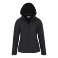 Black - Pack Shot - Mountain Warehouse Womens-Ladies Exodus Breathable Soft Shell Jacket