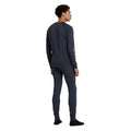 Charcoal - Close up - Animal Mens Off Piste Recycled Base Layer Bottoms