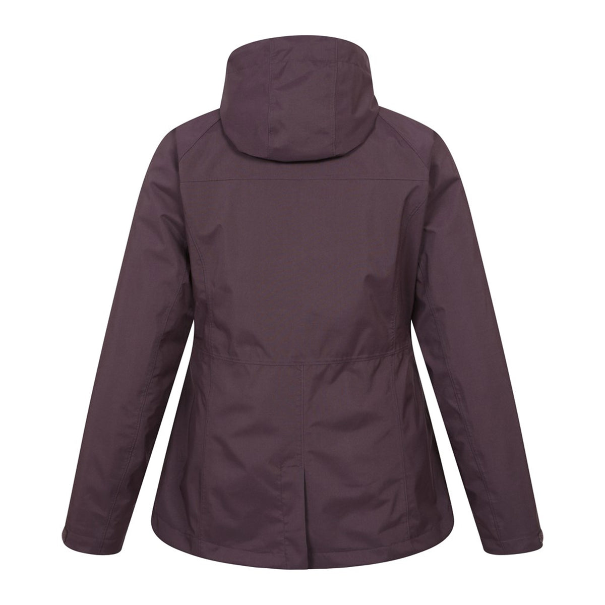 Dark Burgundy - Side - Mountain Warehouse Womens-Ladies Alaskan 3 in 1 Padded Jacket