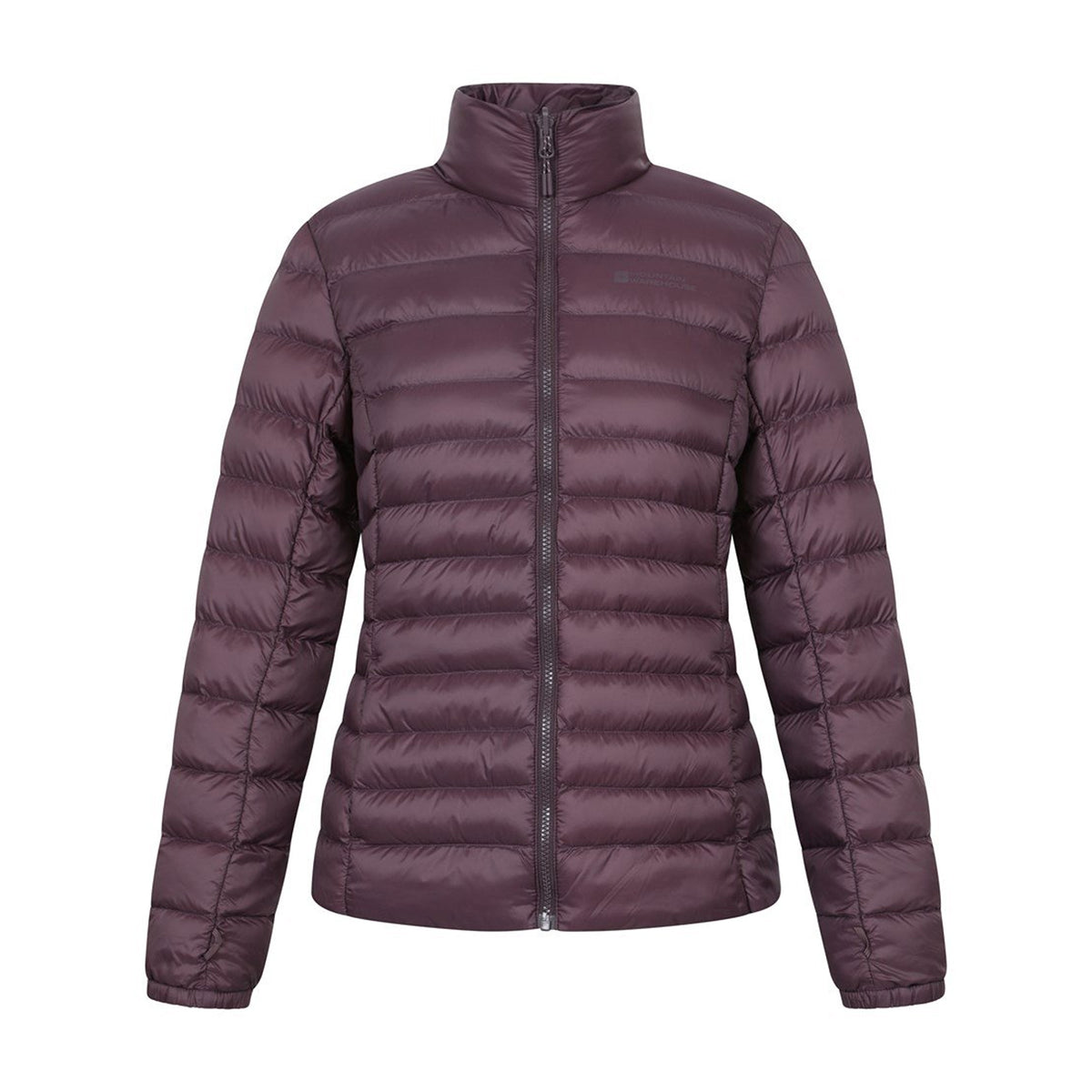 Dark Burgundy - Close up - Mountain Warehouse Womens-Ladies Alaskan 3 in 1 Padded Jacket