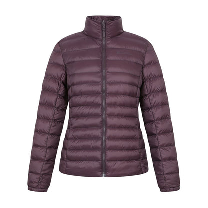Dark Burgundy - Close up - Mountain Warehouse Womens-Ladies Alaskan 3 in 1 Padded Jacket