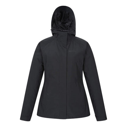 Jet Black - Pack Shot - Mountain Warehouse Womens-Ladies Alaskan 3 in 1 Padded Jacket