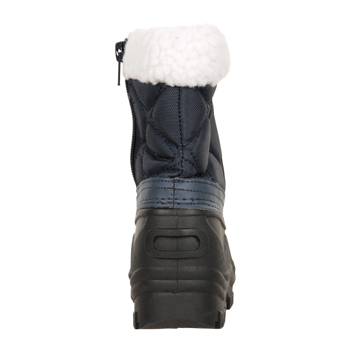 Navy - Back - Mountain Warehouse Childrens-Kids Arctic Adaptive Waterproof Snow Boots