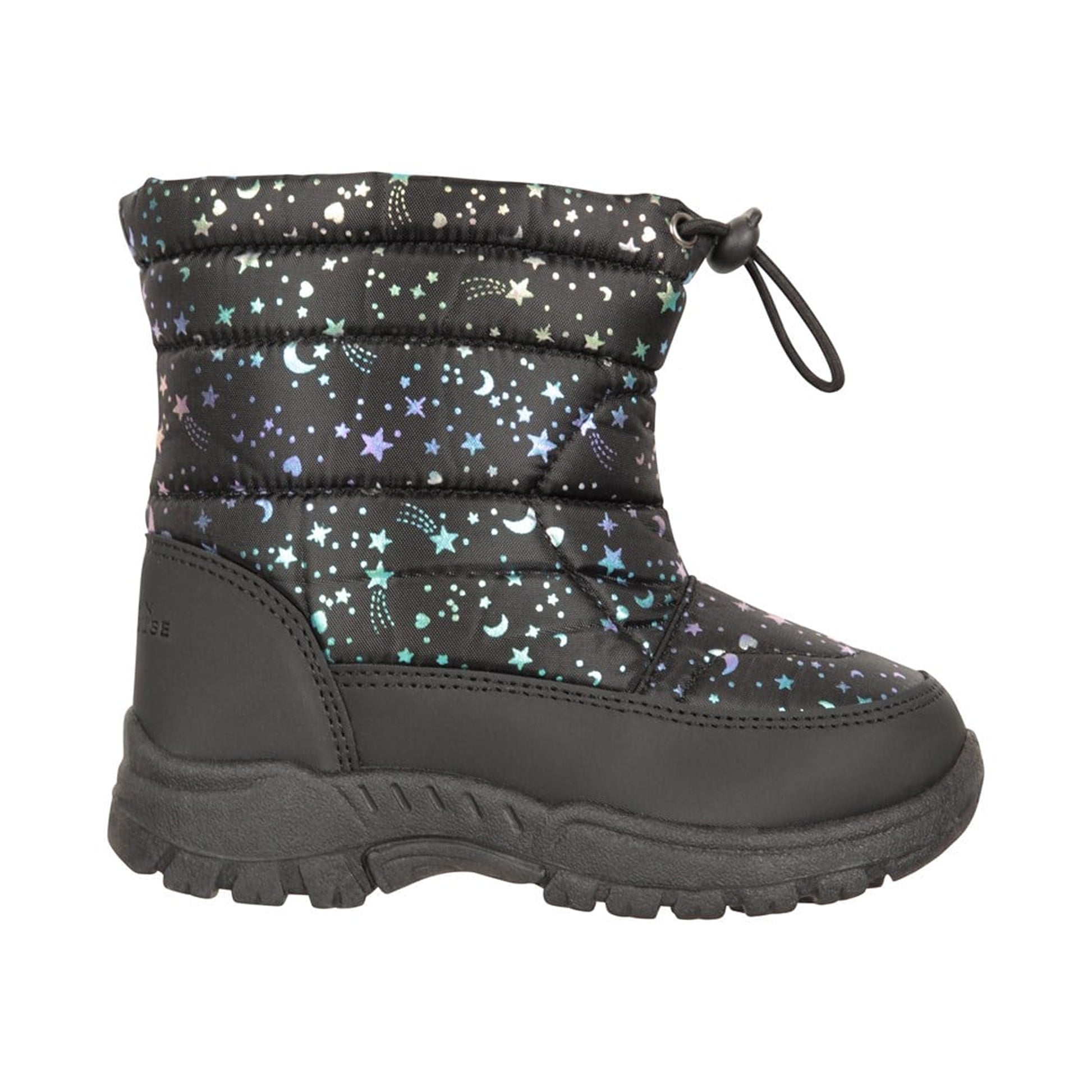 Iridescent - Back - Mountain Warehouse Toddler Caribou Adaptive Tie Dye Snow Boots