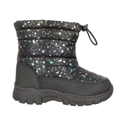 Iridescent - Back - Mountain Warehouse Toddler Caribou Adaptive Tie Dye Snow Boots