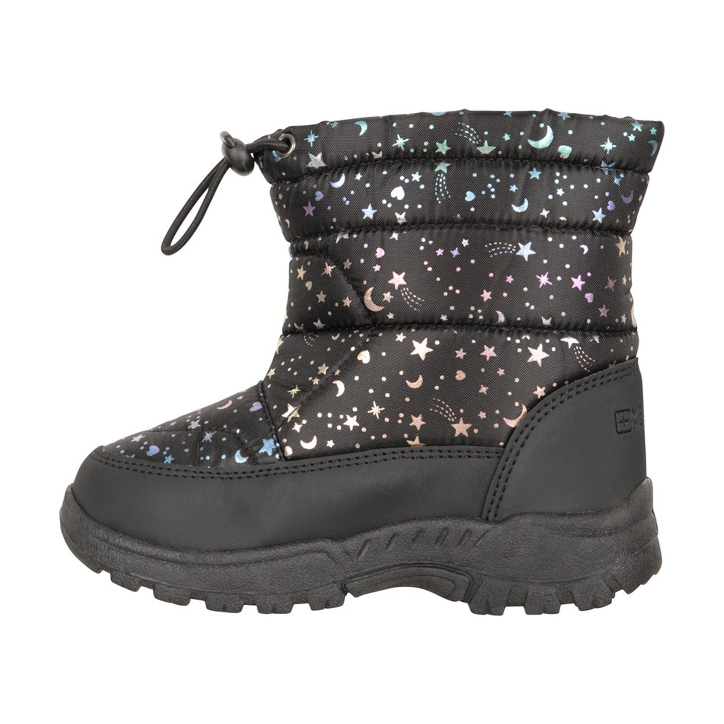 Iridescent - Lifestyle - Mountain Warehouse Toddler Caribou Adaptive Tie Dye Snow Boots