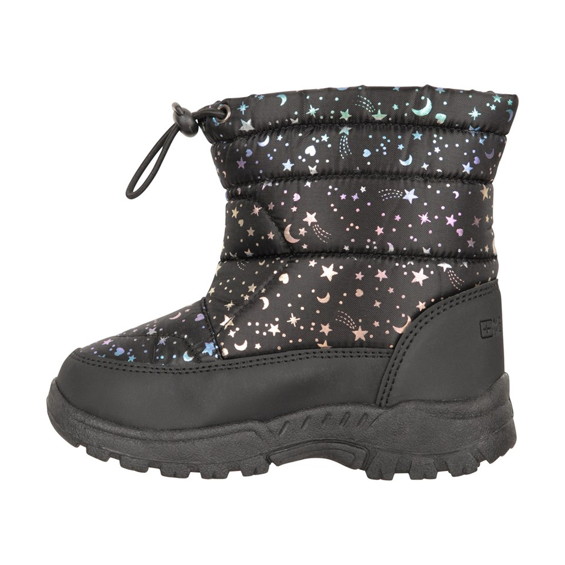 Iridescent - Lifestyle - Mountain Warehouse Toddler Caribou Adaptive Tie Dye Snow Boots