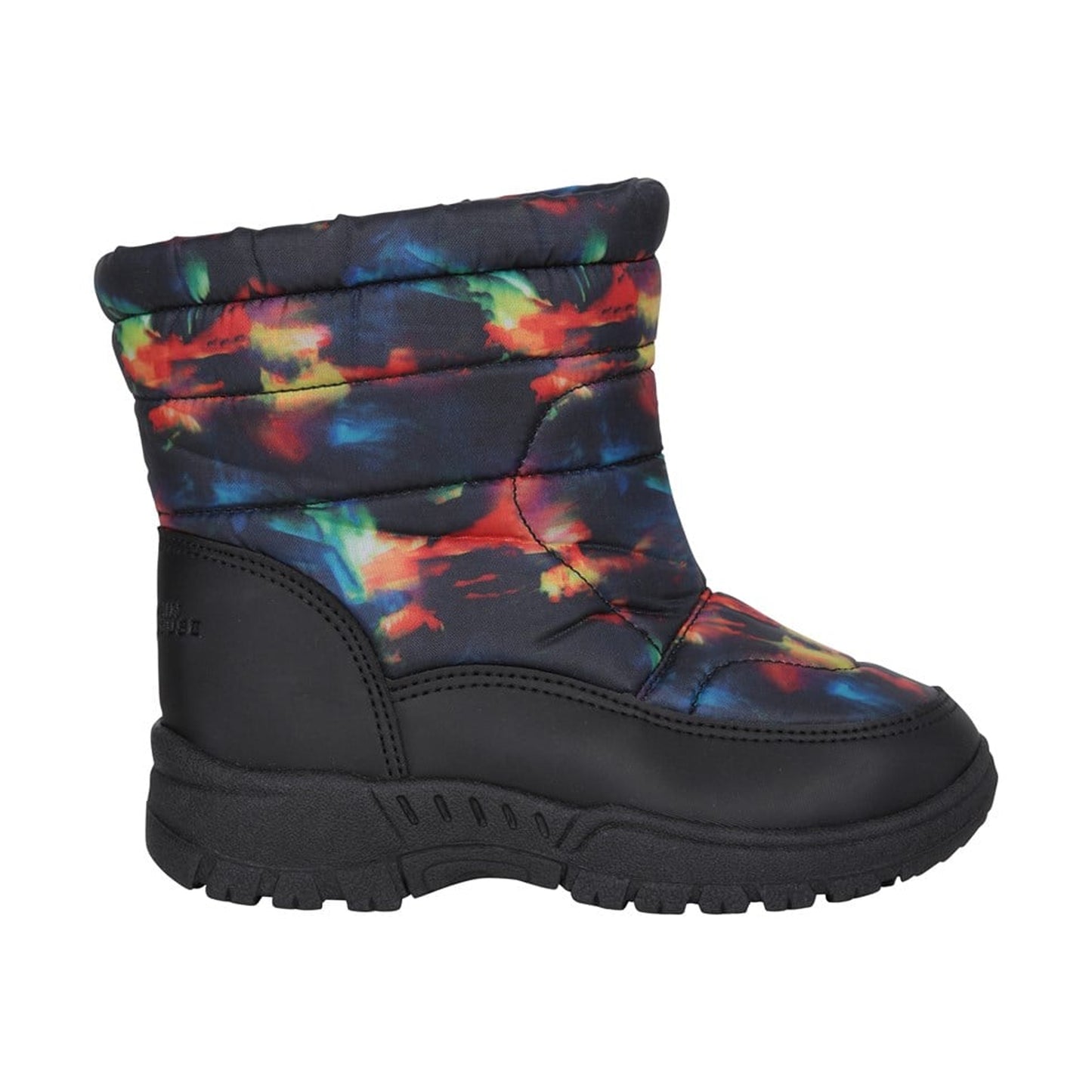 Red - Back - Mountain Warehouse Toddler Caribou Adaptive Tie Dye Snow Boots