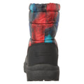 Jet Black - Back - Mountain Warehouse Toddler Caribou Adaptive Tie Dye Snow Boots