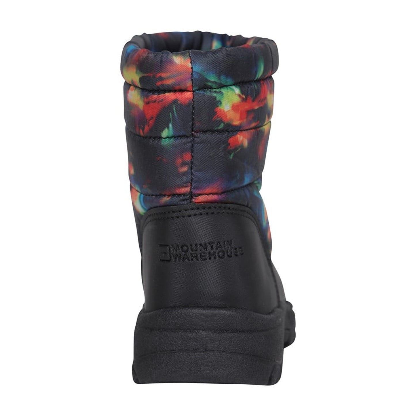 Red - Side - Mountain Warehouse Toddler Caribou Adaptive Tie Dye Snow Boots