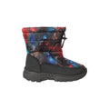 Jet Black - Lifestyle - Mountain Warehouse Toddler Caribou Adaptive Tie Dye Snow Boots