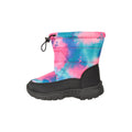 Pale Pink - Side - Mountain Warehouse Toddler Caribou Adaptive Tie Dye Snow Boots