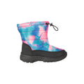 Pale Pink - Lifestyle - Mountain Warehouse Toddler Caribou Adaptive Tie Dye Snow Boots
