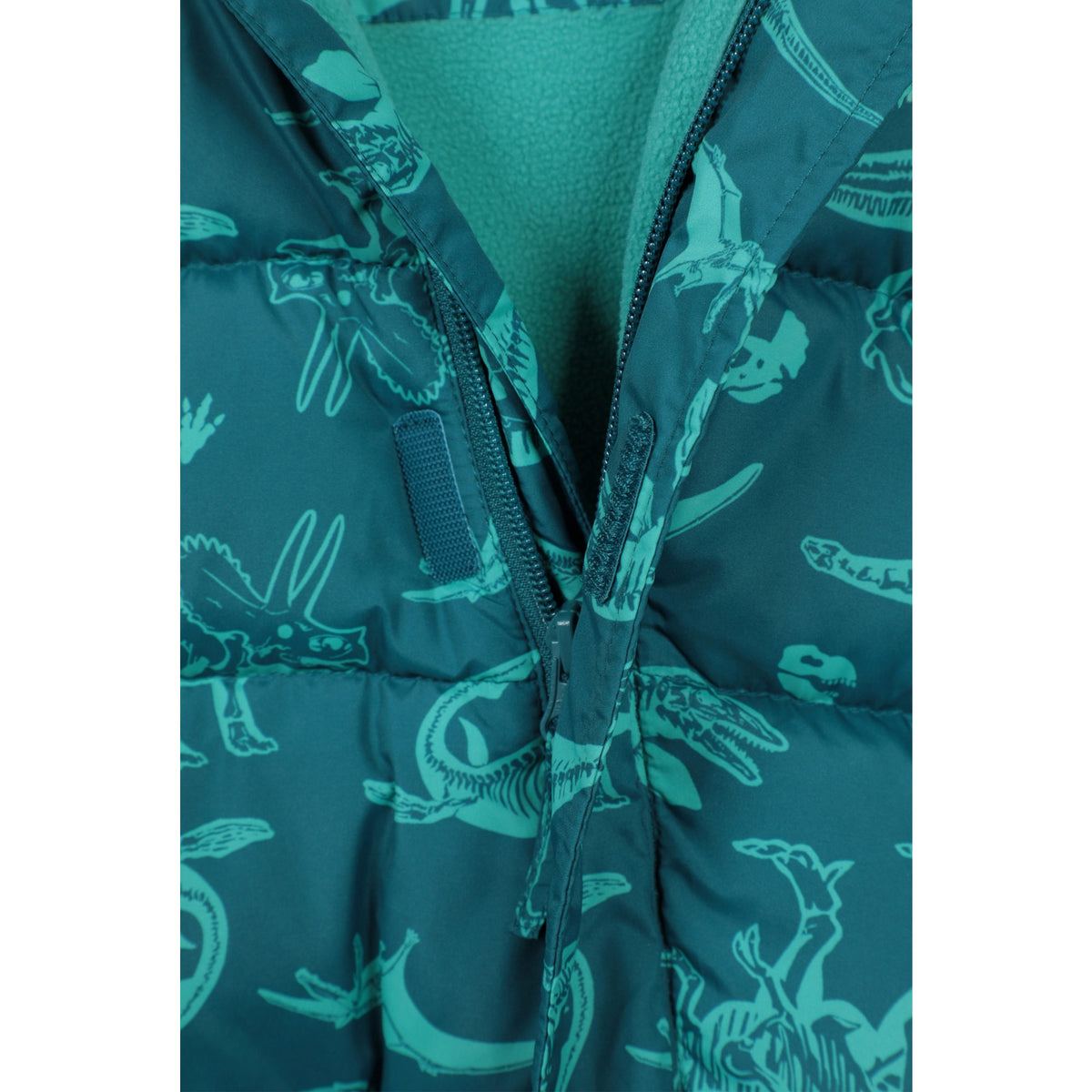 Dark Teal - Lifestyle - Mountain Warehouse Toddler Frosty Clouds Padded Snowsuit