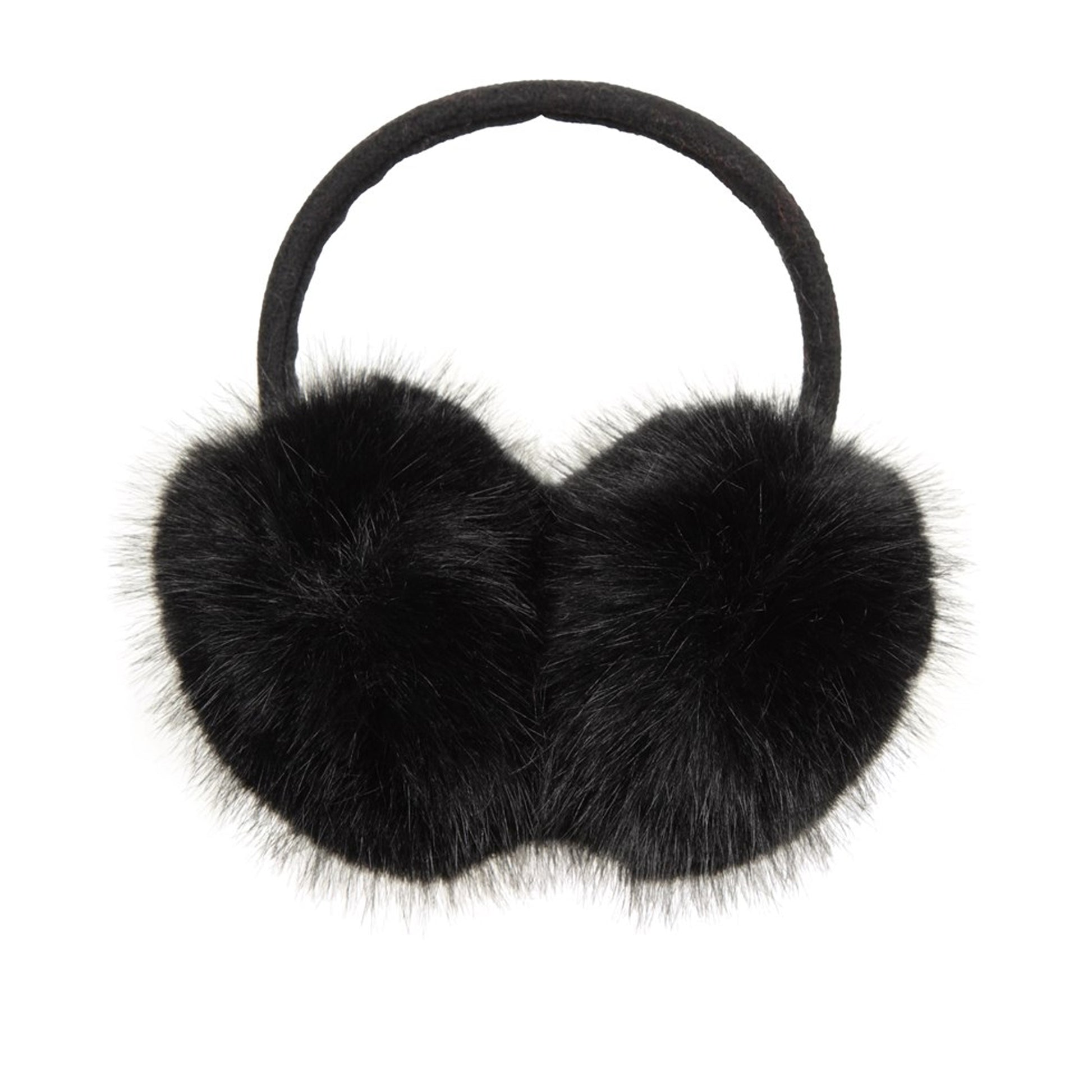 Black - Lifestyle - Mountain Warehouse Faux Fur Earmuffs