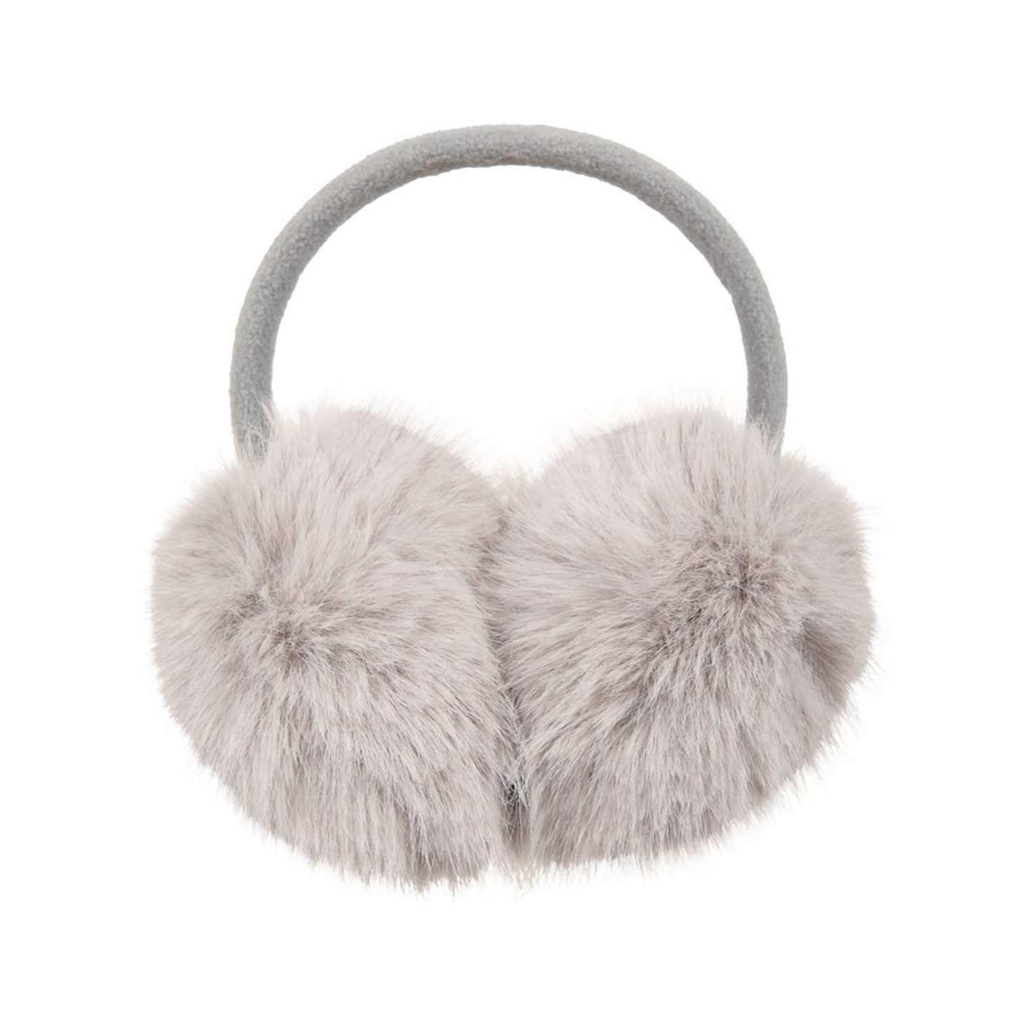 Grey - Lifestyle - Mountain Warehouse Faux Fur Earmuffs