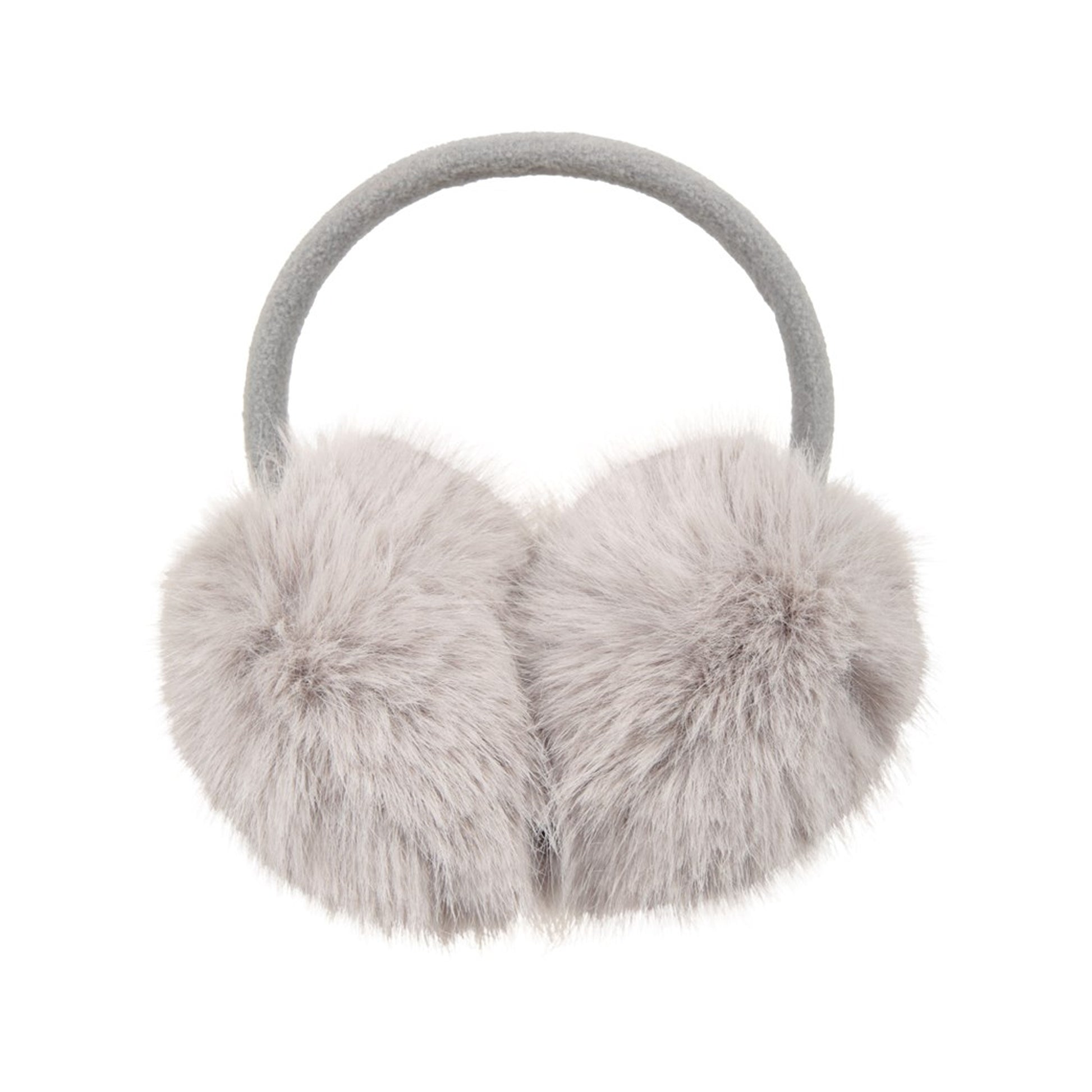 Grey - Lifestyle - Mountain Warehouse Faux Fur Earmuffs