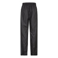 Black - Back - Mountain Warehouse Womens-Ladies Spray Waterproof Trousers