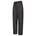 Black - Side - Mountain Warehouse Womens-Ladies Spray Waterproof Trousers