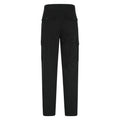 Black - Back - Mountain Warehouse Mens Lakeside Cargo Trousers
