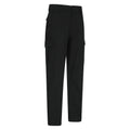 Black - Side - Mountain Warehouse Mens Lakeside Cargo Trousers