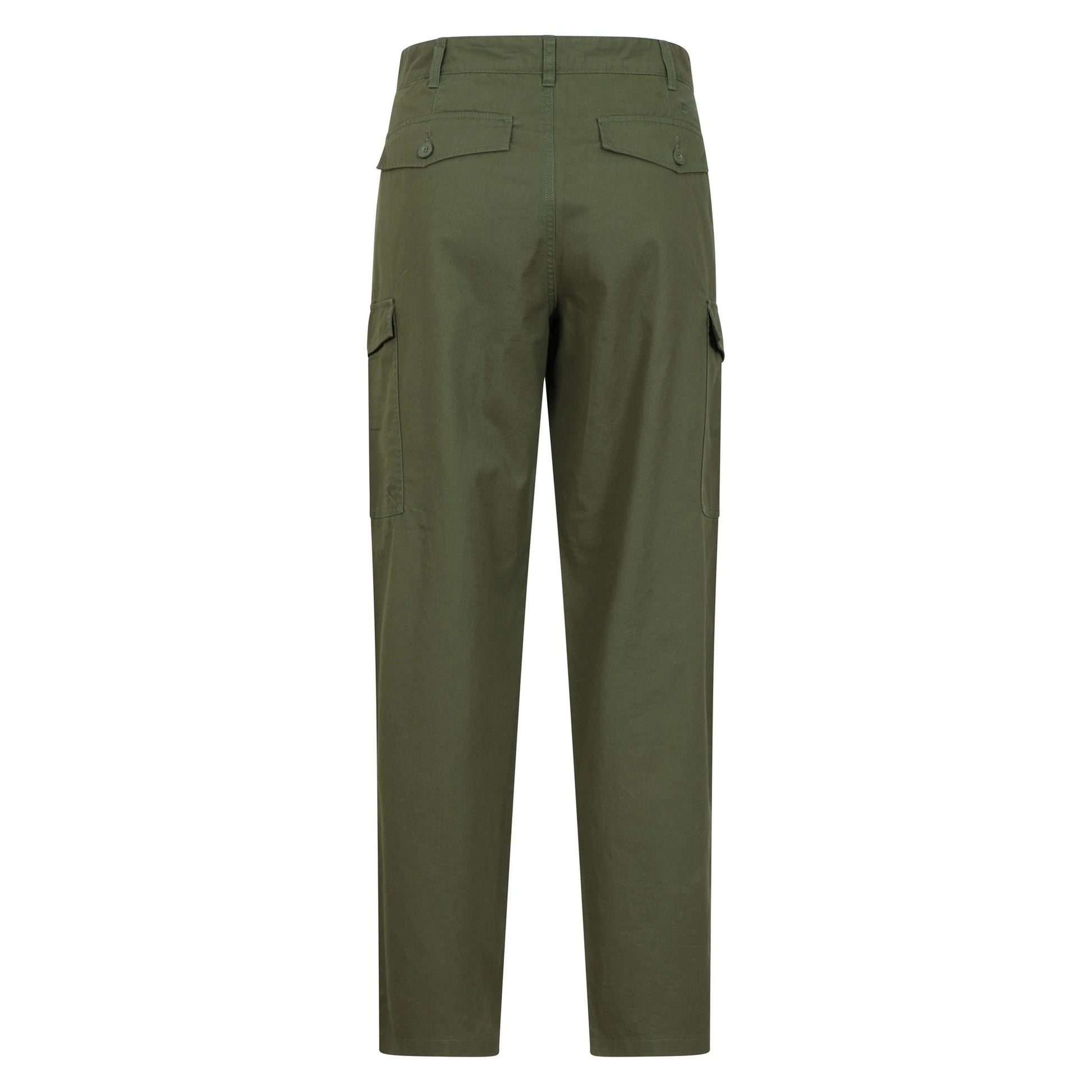Light Khaki - Back - Mountain Warehouse Mens Lakeside Cargo Trousers