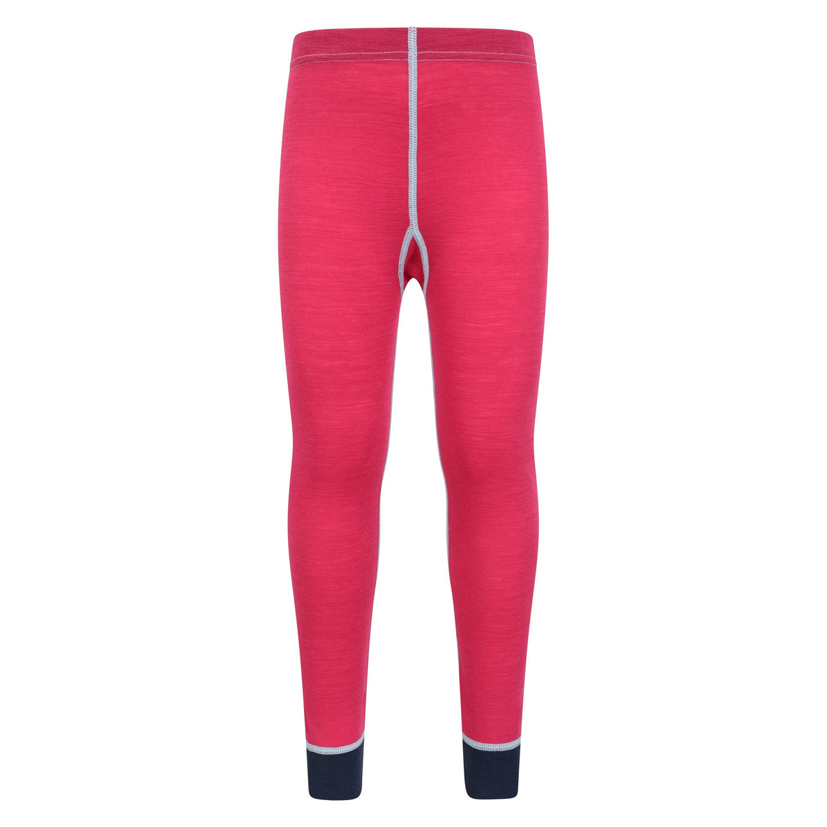 Purple - Close up - Mountain Warehouse Childrens-Kids Merino II Base Layer Set