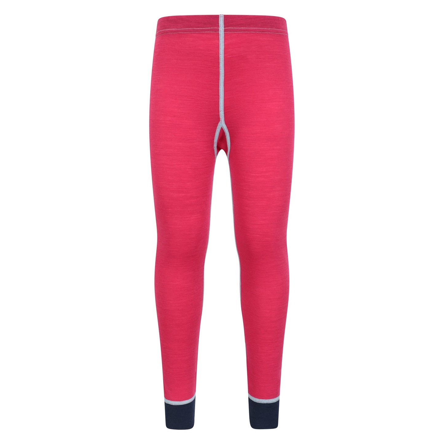 Purple - Close up - Mountain Warehouse Childrens-Kids Merino II Base Layer Set